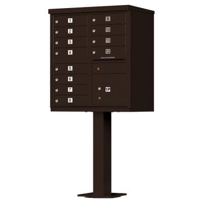 12 Door Cluster Mailbox CBU Unit (1570-12)